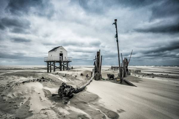 Voorbeeld secties - Gallery links en tekst rechts
