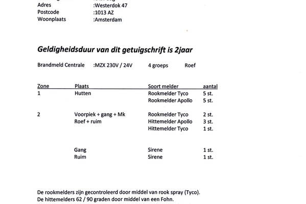 Maxima - Zertifikat Löschmittel