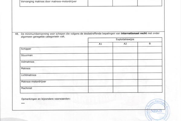 Welvaart - CBB Algemeines Sicherheitszertifikat