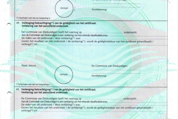 Welvaart - CBB Algemeines Sicherheitszertifikat