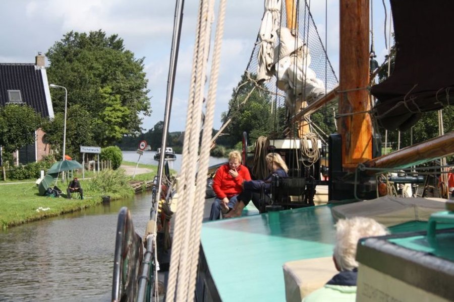 Schiffe - Leben an Bord eines Plattbodenschiffs