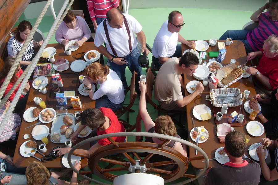 Segelurlaub mit Skipper - Verpflegung: lecker an Bord