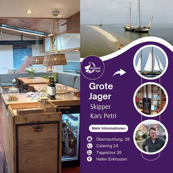 Segelblog - Willkommen an Bord, Grote Jager