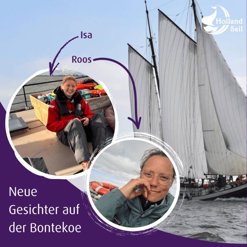 Segelblog - Neue Gesichter auf der Bontekoe