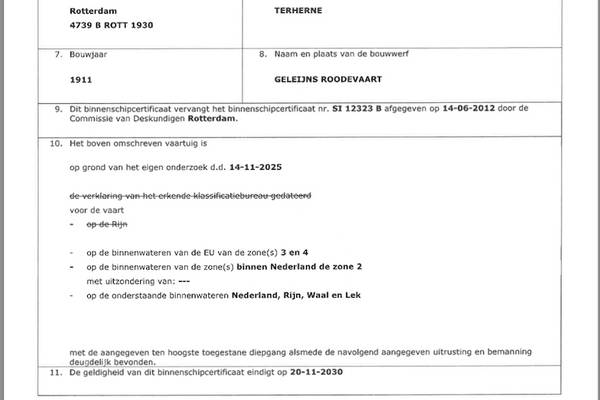 Klipper Grote Beer - CBB Algemeines Sicherheitszertifikat