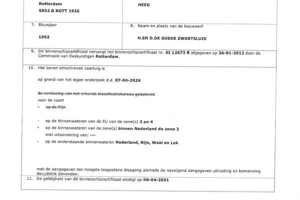 Iselmar - CBB Algemeines Sicherheitszertifikat